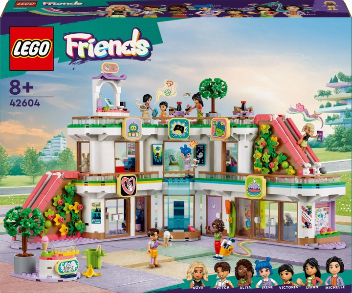 Конструктор LEGO Friends Торговельний центр у Хартлейк-Сіті 1237 деталей (42604) - зображення 1