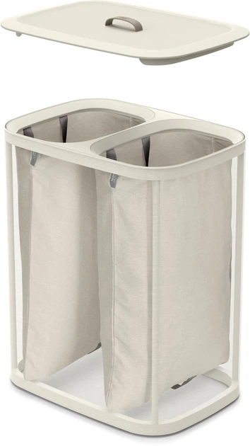 Kosz na pranie Joseph Joseph Tota 50020_Mirs z dwoma komorami 71 x 56 x 39.5 cm 90 l (5028420006827) - obraz 12