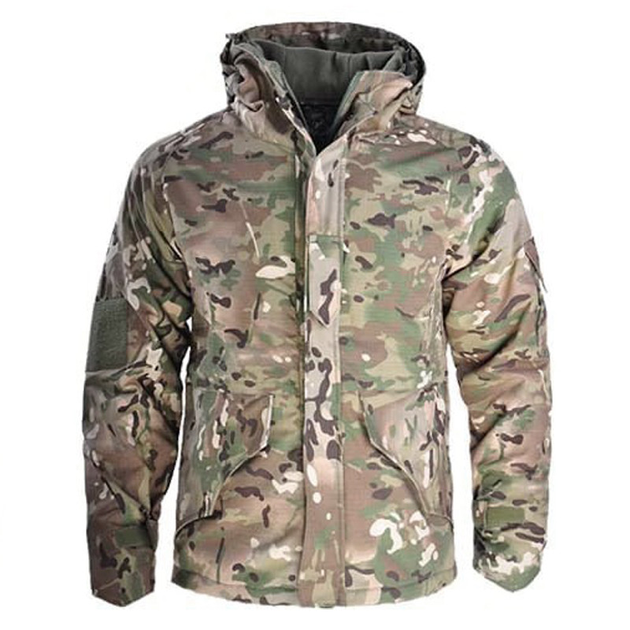 Куртка Размер S HAN WILD G8 мультикам с флисовой подкладкой Весна-Осень - изображение 1