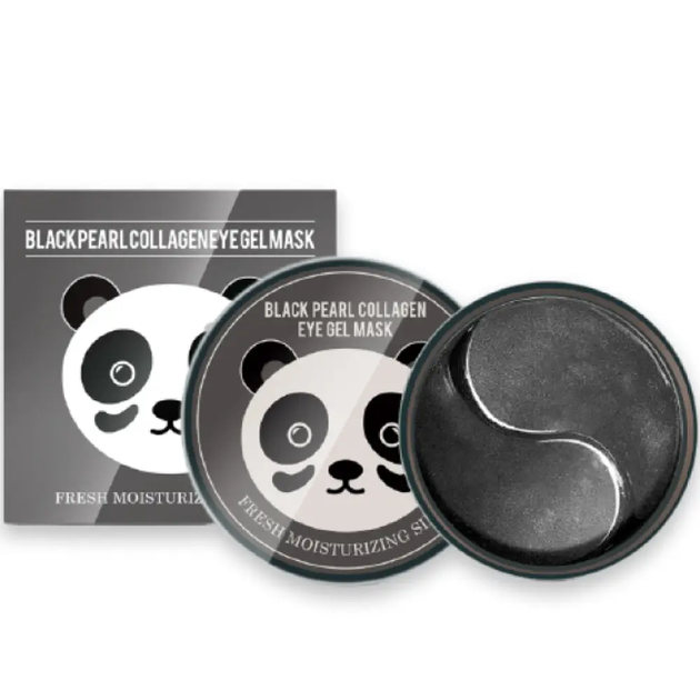 Гидрогелевые патчи SERSANLOVE Black Collagen Eye Gel Mask с экстрактом черного жемчуга и коллагеном, 60 шт - изображение 2