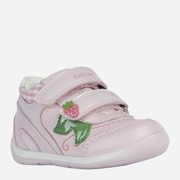 Buty sportowe dziecięce dla dziewczynki na rzepy Geox B020AA-05410-C8004 21 Różowe (8054730396010) - obraz 2