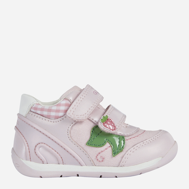 Buty sportowe dziecięce dla dziewczynki na rzepy Geox B020AA-05410-C8004 23 Różowe (8054730396034) - obraz 1