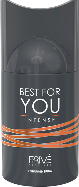 Парфюмированный дезодорант для мужчин Prive Parfums Best For You Intense 250 мл (6291108522288) - Фото 1 Парфюмированный дезодорант для мужчин Prive Parfums Best For You Intense 250 мл (6291108522288) - изображение 1