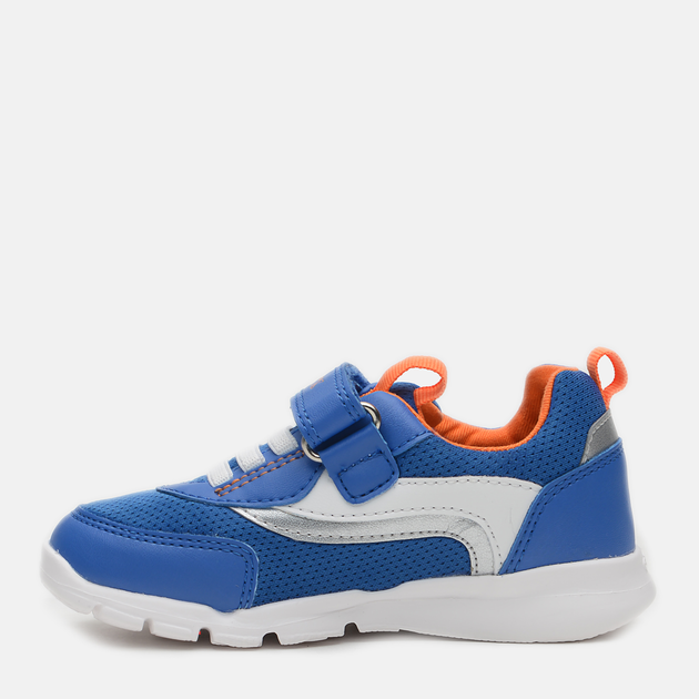 Buty sportowe chłopięce na rzepy Geox B15H8B-01454-C0685 23 Niebieskie (8054730952728) - obraz 4