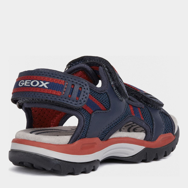 Дитячі сандалії для хлопчика Geox J020RD-014ME-C0735 33 Темно-сині з червоним (8050036032362) - зображення 3
