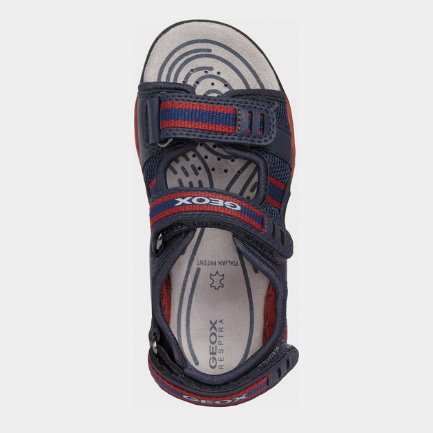 Дитячі сандалії для хлопчика Geox J020RD-014ME-C0735 33 Темно-сині з червоним (8050036032362) - зображення 5