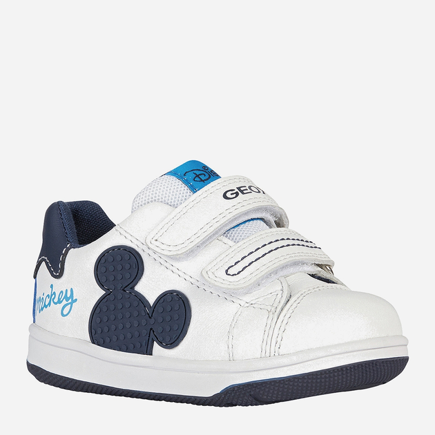Дитячі шкіряні кросівки для хлопчика Geox B151LA-08554-C0899 24 Білі (8050036000224) - зображення 2