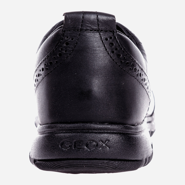 Підліткові шкіряні кросівки для хлопчика Geox J843NB-043BC-C9999 38 Чорні (8058279483293) - зображення 4