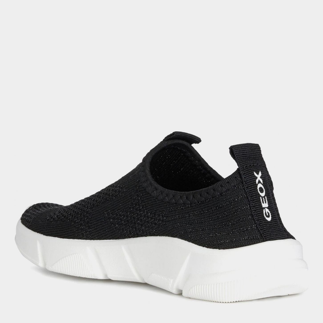 Sneakersy dziecięce dla dziewczynki lekkie Geox J02DLA-0007Q-C9999 28 Czarne (8054730964004) - obraz 3