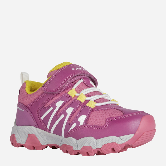Buty sportowe dziecięce dla dziewczynki na rzepy Geox J25EBA-0FUCE-C8063 34 Fuksja (8050036510730) - obraz 2
