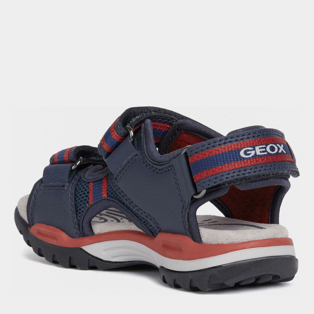 Дитячі сандалії для хлопчика Geox J020RD-014ME-C0735 31 Темно-сині з червоним (8050036032348) - зображення 4