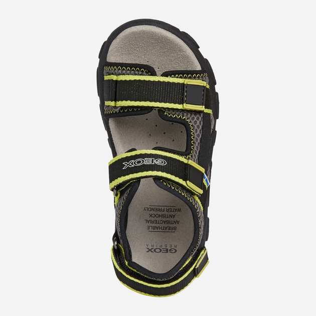 Sandały chłopięce Geox J1524A-014CE-C9151 40 Czarne (8050036046642) - obraz 4