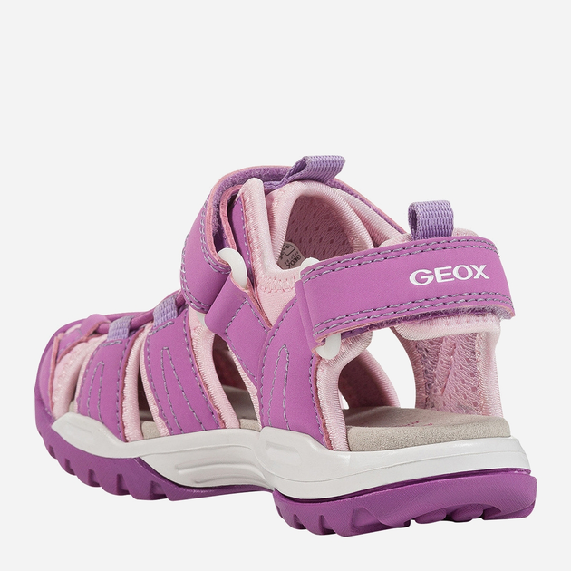Sandały dziecięce dla dziewczynki Geox J250WA-01550-C8224 30 Różowe (8050036547163) - obraz 3