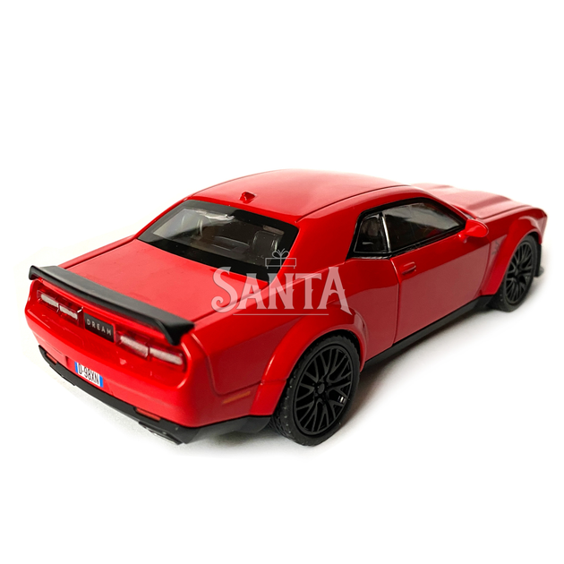 Игрушечная машинка металлическая Dodge Challenger SRT, Додж