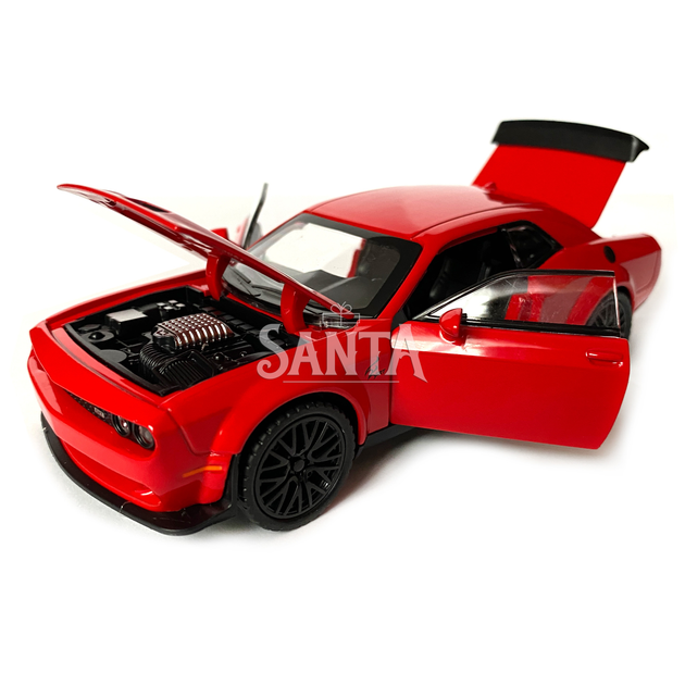 Игрушечная машинка металлическая Dodge Challenger SRT, Додж
