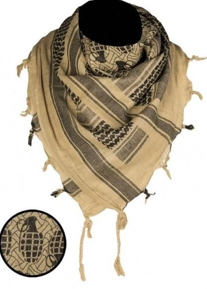 Повязка шарф, универсальная арафатка, "Шемаг Ананас" Mil-Tec 12609005 - изображение 1