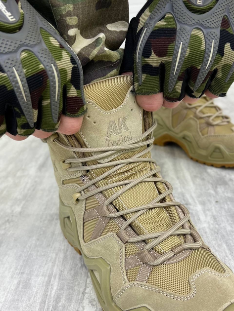 Тактичні черевики AK Special Forces Boots Coyote 41 - изображение 2