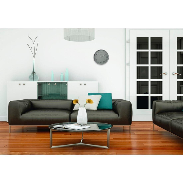 Zegar ścienny Hama Elegance (4047443423344) Srebrno-szary - obraz 4