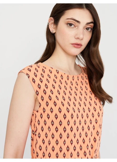 Сукня C&A XS Помаранчевий 2143547_борд.жовт.ромб_02 - зображення 4