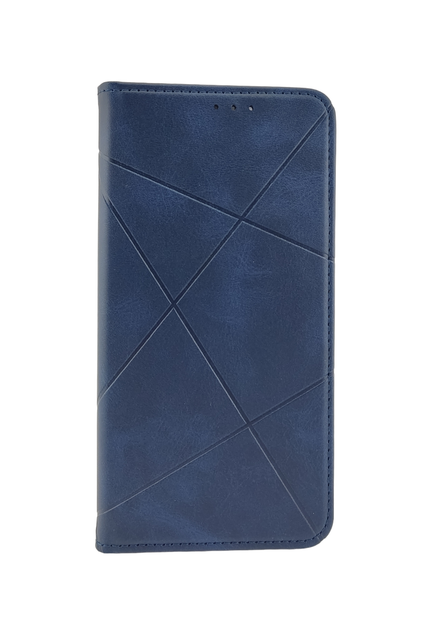 Чехол книжка Business Leather для Xiaomi Redmi Note 12 Pro 4G темно-синий - Фото 1 Чехол книжка Business Leather для Xiaomi Redmi Note 12 Pro 4G темно-синий - изображение 1