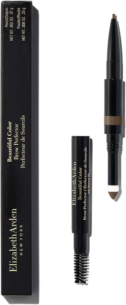 Ołówek do brwi Elizabeth Arden Beautiful Color Eyelash Mascara 03 Ash Brown 2.8 g (85805577452) - obraz 1