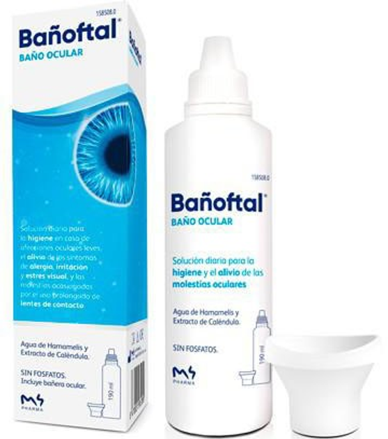 Krople dla oczu Reva Health Banoftal Disop Bano Ocular 200 ml (8470001585080) - obraz 1