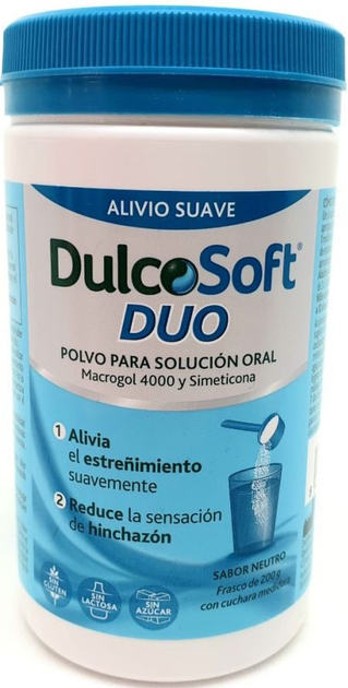 Порошок від закрепів Sanofi Dulcosoft Duo Solution Powder 200 г (8470002021969) - зображення 1
