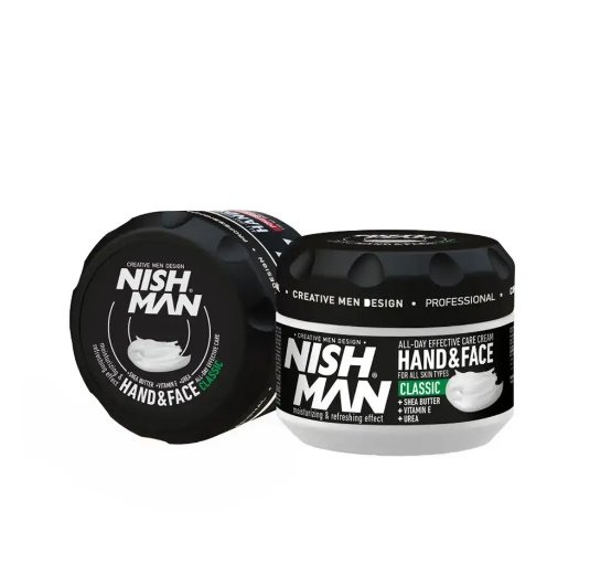Крем для обличчя, рук і тіла з есенцією Вітаміну Е Nishman Hand&Face Cream Classic 300 мл - Фото 1 Крем для обличчя, рук і тіла з есенцією Вітаміну Е Nishman Hand&Face Cream Classic 300 мл - зображення 1