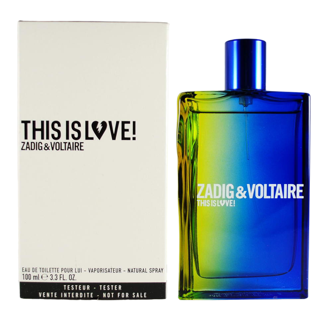 Тестер Туалетная вода для мужчин Zadig & Voltaire This is Love! for Him