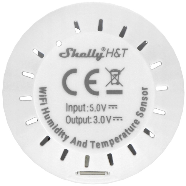 USB-блок живлення Shelly для "Shelly H&T" білий (3809511202210) - зображення 2