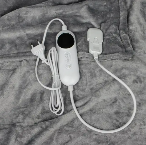 Одеяло массажное с подогревом LY-19 3 9 режимов серый - изображение 8
