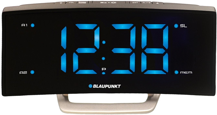Настільний годинник-будильник Blaupunkt CR7BK - зображення 1