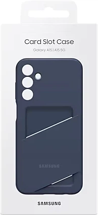 Панель Samsung Card Slot Case для Samsung Galaxy A15 5G/A15 LTE Blue/Black (8806095450223) - зображення 7