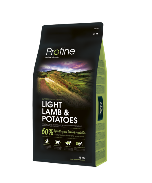 Сухой корм Profine Dog Light Lamb & Potatoes гипоаллергенный для ...