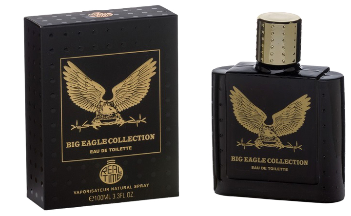 Woda toaletowa męska Real Time Big Eagle Collection Black 100 ml (8715658009573) - obraz 1