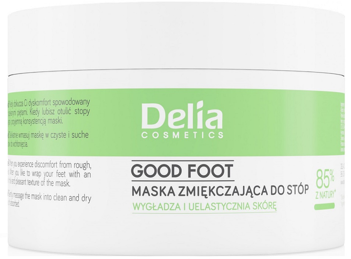 Maska do stóp Delia Good Foot zmiękczająca 90 ml (5906750801889) - obraz 1