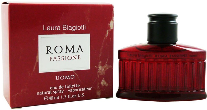 Woda toaletowa Laura Biagiotti Roma Passione Uomo 40 ml (8011530002336) - obraz 1