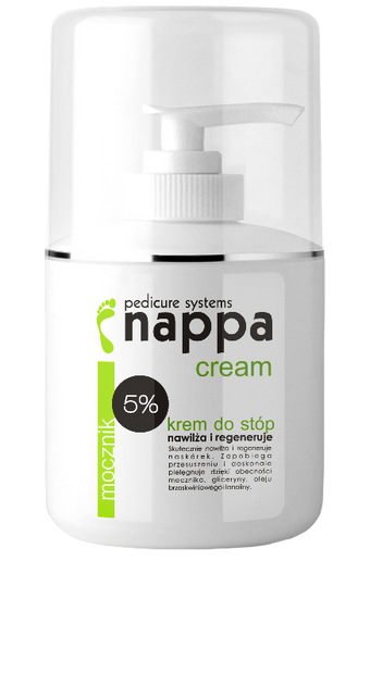 Krem do stóp Silcare Nappa Cream intensywnie nawilżający z mocznikiem 5 % 250 ml (5902232120059) - obraz 1