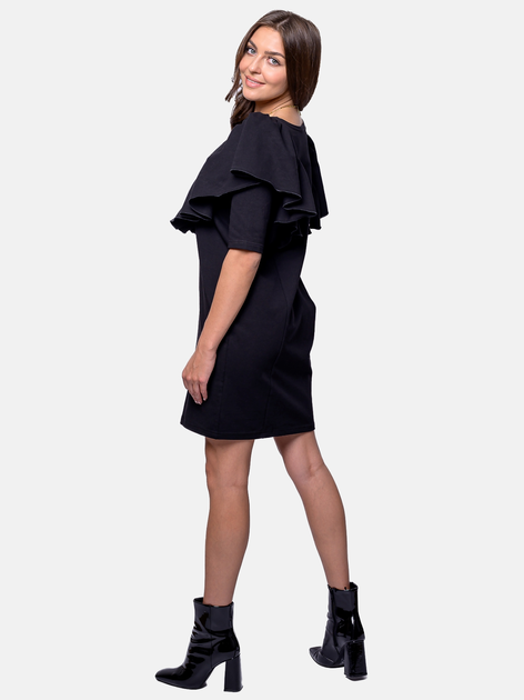 Плаття міні жіноче MODAGI A6 One Size Чорне (5904996500627) - зображення 2