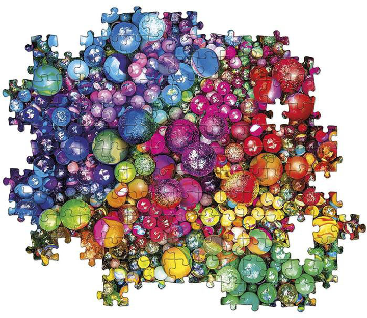 Puzzle Clementoni Color Boom Marbles 1000 elementów (8005125396504) - obraz 2