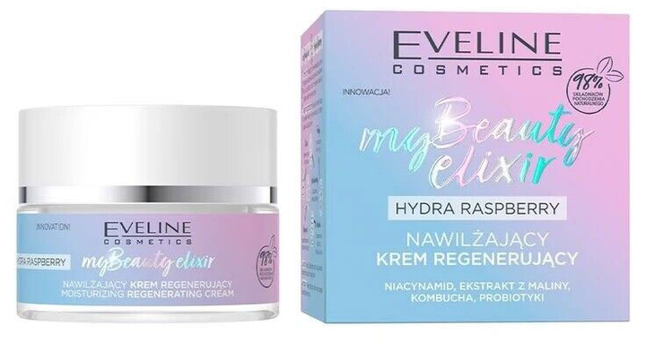 Krem do twarzy Eveline My Beauty Elixir Moisturizing Regenerating Cream 50 ml (5903416035916) - obraz 1