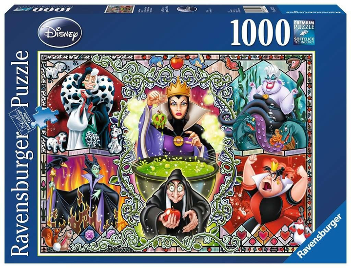 Puzzle Ravensburger Disney Czarownice 1000 elementów (4005556192526) - obraz 1