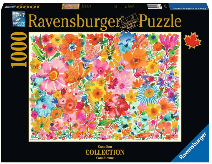 Puzzle Ravensburger Kwitnące piękności 1000 elementów (4005556174706) - obraz 1