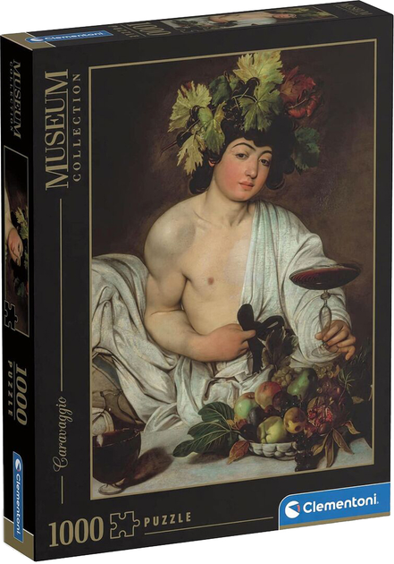 Пазл Clementoni Museum Caravaggio Bacchus 1000 елементів (8005125397655) - зображення 1