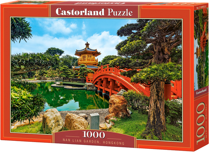 Puzzle Castorland Ogród Nan Lian Hongkong 1000 elementów (5904438104932) - obraz 1