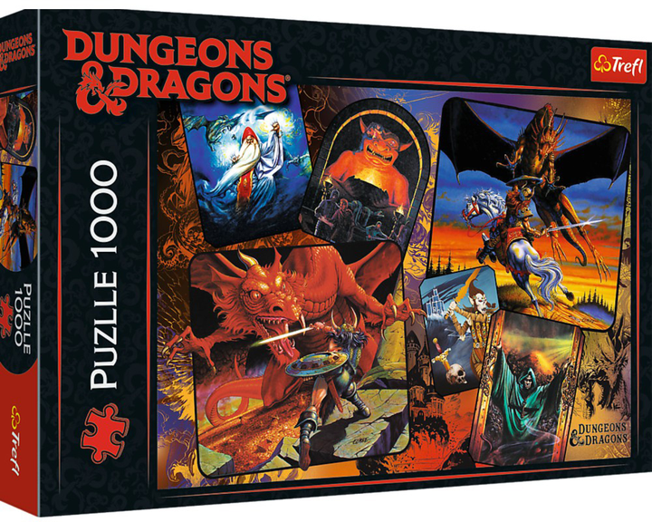 Puzzle Trefl Początki Dungeons Dragons 1000 elementów (5900511107395) - obraz 1