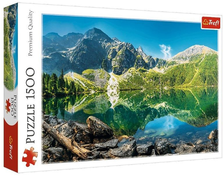 Пазл Trefl Озеро Морське Око Татри Польща 1500 елементів (5900511261677) - зображення 1