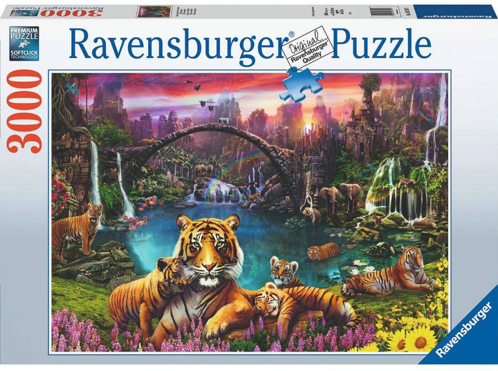 Пазл Ravensburger Дика природа з квітами 3000 елементів (4005556167197) - зображення 1