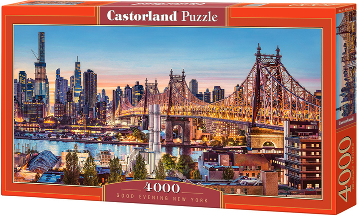 Puzzle Castorland Dobry Wieczor Nowy Jork 4000 elementów (5904438400256) - obraz 1