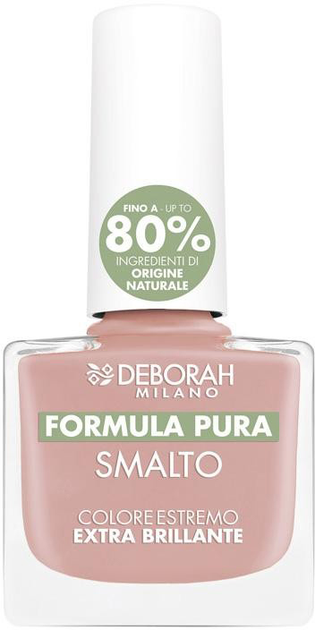 Lakier do paznokci Deborah Milano Dh Smalto Formula Pura 02 Nude Beige 8.5 ml (8009518254556) - obraz 1